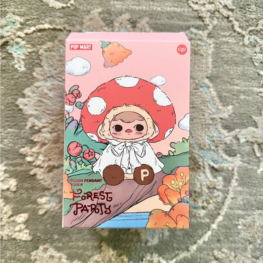 POP MART PUCKY Forest Party Series Vinyl Plush Pendant Keychain - Tree Baby